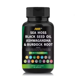 Sea Moss Black Seed Oil Ashwagandha & Burdock Root